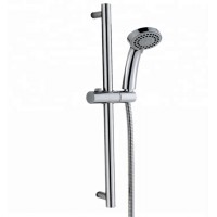 Multi functions hand shower Brass bathroom Shower sliding rail sliding bar sets