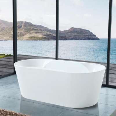 DOMO Hot Sale Freestanding European Standard Acrylic Bathtub 3007