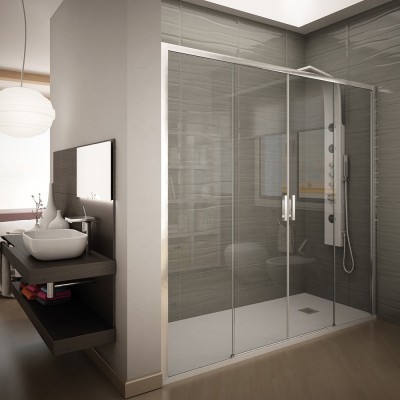 Cheap price easy clean shower enclosure for hotel bathroom